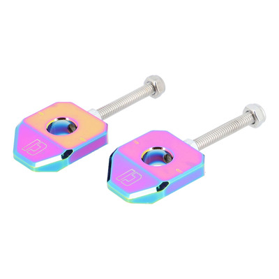 Tendeur de chaîne axe de 12 mm Doppler en aluminium néochrome Gilera SMT 2004-21