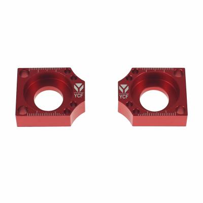 Tendeurs de chaîne YCF - Bras oscillant Acier Ø15mm - Rouge