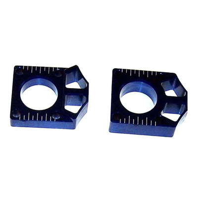 Tendeurs de Chaîne BUD RACING Aluminium Anodisé Bleu pour Yamaha 250/450 YZF 09-11
