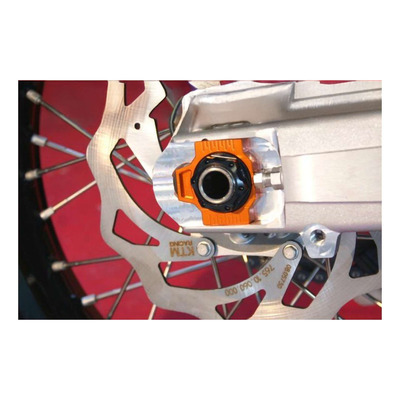 Tendeurs de chaîne Evotech orange KTM Duke 690 08-19