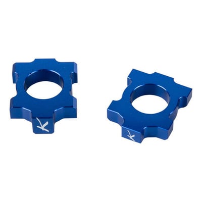 Tendeurs de chaîne Kite Bleu - Suzuki RM 125/250cc 00-08