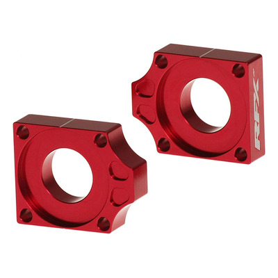 Tendeurs de Chaîne RFX Pro en Aluminium Anodisé Rouge pour Gasgas 85 MC 21-23