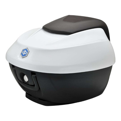 Top case 36 L blanc d'origine CM323301 Piaggio Beverly 300 2021-24