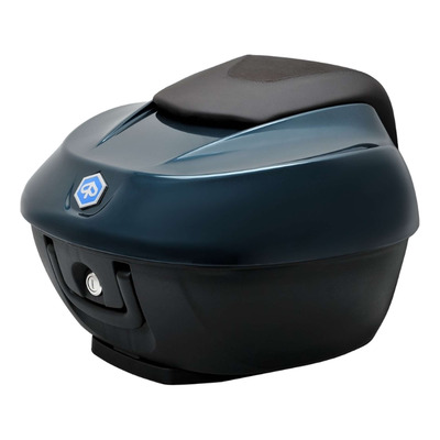 Top case 36 L bleu d'origine CM323303 Piaggio Beverly 300 2021-24