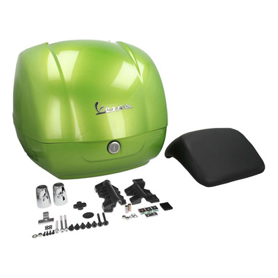 Top case 36 L vert d'origine CM273332 Vespa GTS 125 2016-18