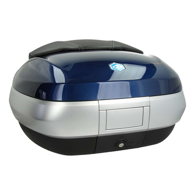 Top case 50 L bleu d'origine CM308137 Piaggio MP3 400 2020-21