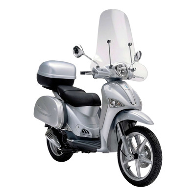 Top case argent 33L d'origine 602998M0F2 Piaggio Liberty 50 2007-08