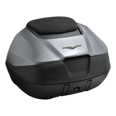 Top case gris 52 L d'origine CM339701 Moto Guzzi Stelvio 1000 2024-