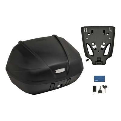 Top case keyless 52 L noir d'origine 1B007659 Piaggio Beverly 300 2021-24