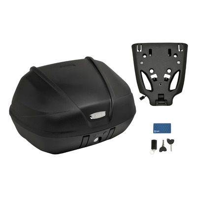 Top case keyless 52 L noir d'origine 1B009551 Piaggio MP3 530 2022-