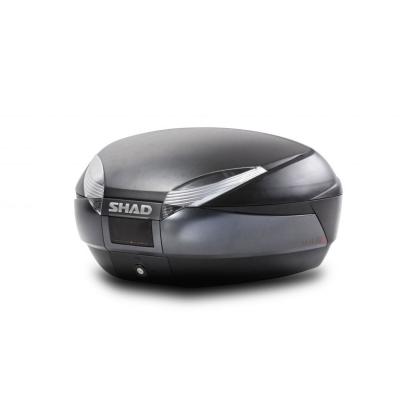 Top case Shad SH48 noir/gris foncé avec Smart Lock Premium