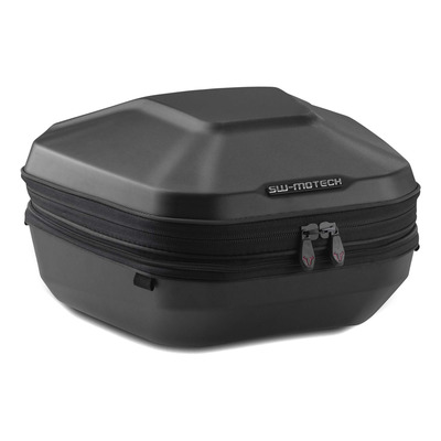 Top case SW-Motech Urban ABS noir avec porte-bagages ADVENTURE-RACK CF Moto 800 MT 22-23