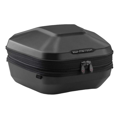 Top case SW-Motech Urban ABS noir avec porte-bagages ADVENTURE-RACK Voge 650 DS/X 21-23