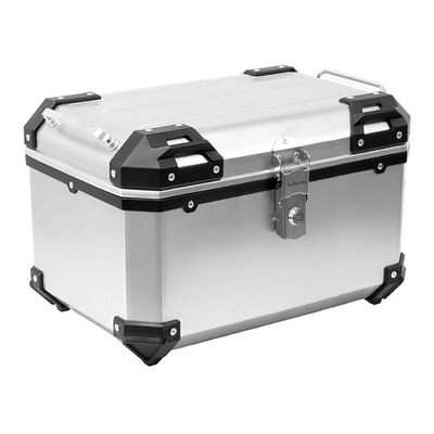 Top case X-Plor plastique couleur aluminium 52L