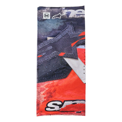 Tour de cou Alpinestars Buff® Ignite Neck Tube black pink fluo yellow fluo