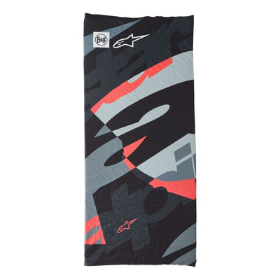 Tour de cou Alpinestars Buff® Mogress black camo red fluo