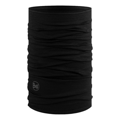 Tour de cou Buff Merino Lightweight Solid black
