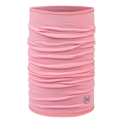 Tour de cou Buff Merino Lightweight Solid rose pink