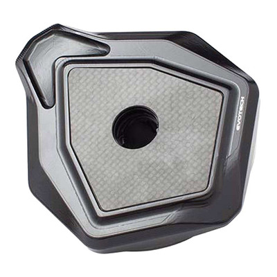 Trappe a essence Evotech aluminium noir Ducati Hypermotard 821 13-15