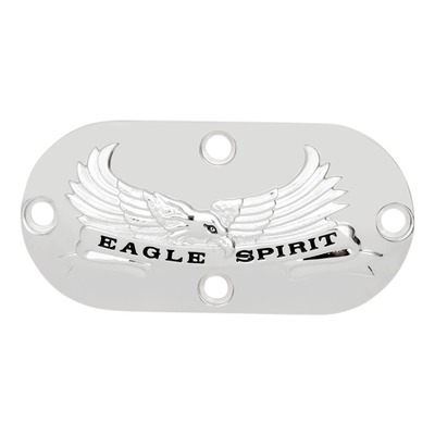 Trappe d’inspection Drag Specialties Softail standard 00-06 Eagle chrome