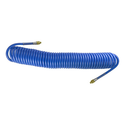 Tuyau pneumatique spirale JBM Ø 10mm – 15m + connecteur 1/4’’