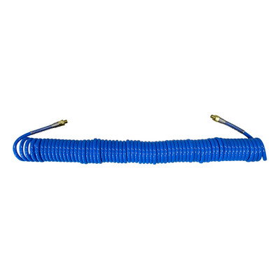 Tuyau pneumatique spirale JBM Ø 8mm – 15m + connecteur 1/4''