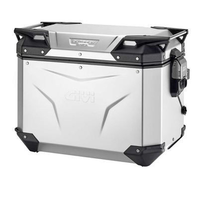 Valise latérale gauche aluminium anodisé Givi Trekker Outback Evo Smart 48L
