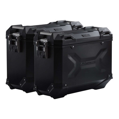 Valises latérales SW-MOTECH TRAX ADV noir 37L support PRO Yamaha Tracer 9 24-26