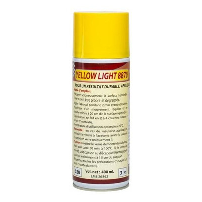 Vernis jaune pour phare Restom yellowlight 8870 400 ml