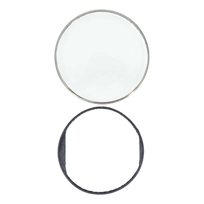 Verre de compteur RMS Ø100 chromé avec joint PX/PK XL