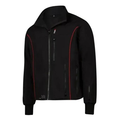 Veste chauffante Keis Premium Extreme J505RP noir/rouge