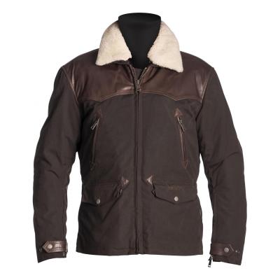 Veste cuir/textile Helstons Canada marron