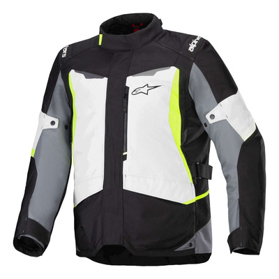 Veste textile Alpinestars ST-1 Waterproof ice gray/black/yellow fluo
