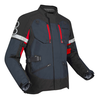 Veste textile Bering Halifax noir/anthracite/rouge
