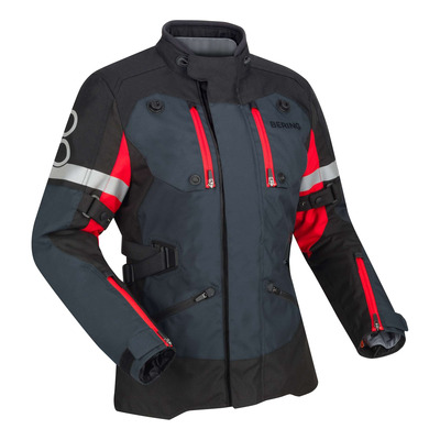 Veste textile femme Bering Lady Halifax noir/anthracite/rouge