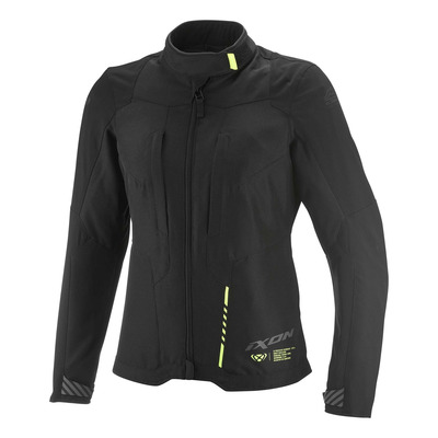 Veste textile femme Ixon Tyr Lady noir/jaune vif