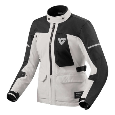Veste textile femme Rev’It Convergent H2O Ladies silver/black