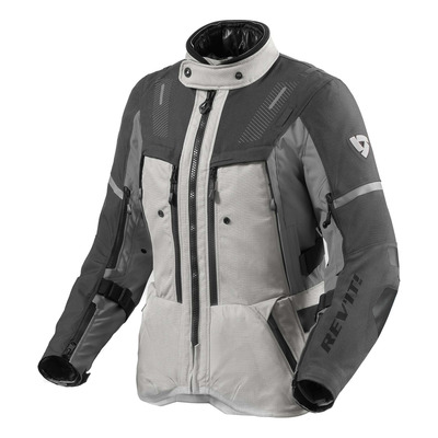 Veste textile femme Rev’It Sand 5 H2O Ladies silver/anthracite