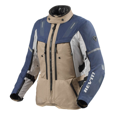 Veste textile femme Rev’It Sand 5 H2O Ladies sand/blue