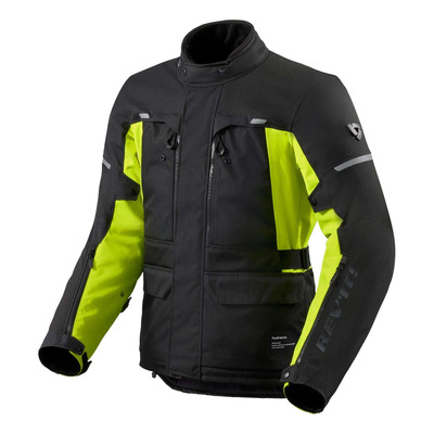 Veste textile Rev’It Outback 5 H2O black/neon yellow