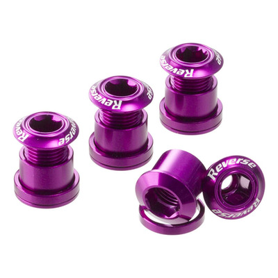 Vis cheminée plateau Reverse violet (x4)