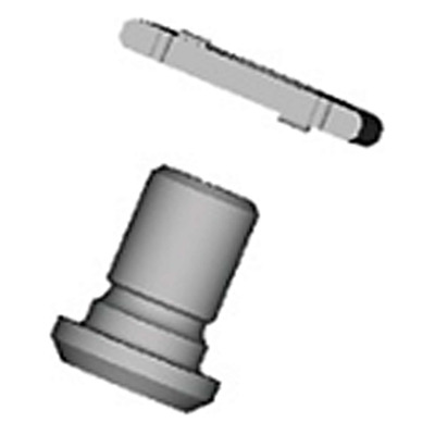Vis et Plaque de Fixation pour Câble Dérailleur Arrière Shimano XTR M9000 / M9120