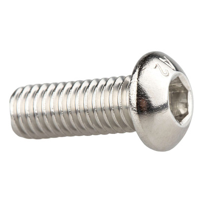 Vis inox bombée type BTR M6x16mm acier inoxydable