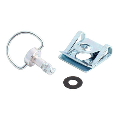 Vis quart de tour Evotech type Dzus Ø6 x 12 mm à clipser