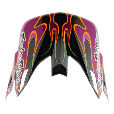 Visière casque cross Troy Lee Designs SE5 Carbon Torched violet
