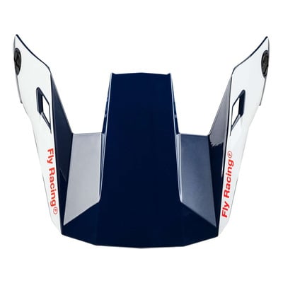 Visière casque Fly Racing Rayce Bleu/Blanc