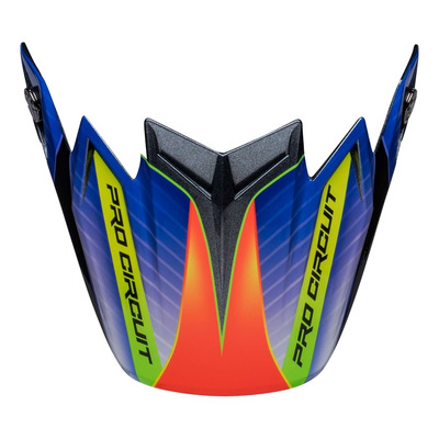 Visière de casque cross Bell Moto-9 PC23 argenté