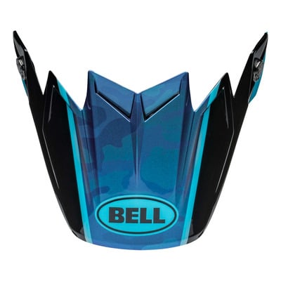 Visière de casque cross Bell Moto-9S Flex Sprite gloss black/blue