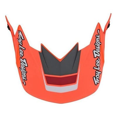 Visière de casque cross Troy Lee Designs GP Nova orange
