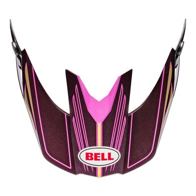 Visière pour casque Bell Moto-10 Spherical Tagger purple/gold